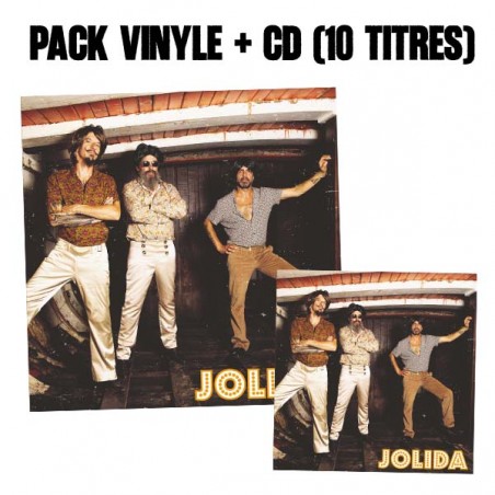 PACK CD+Vinyle GROUPE "JOLIDA"