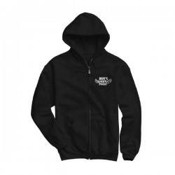 Sweat Capuche zippé noir Bob's NoT Dead Edition 2026